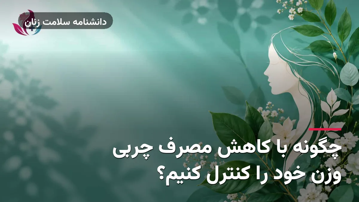 چگونه با کاهش مصرف چربی وزن خود را کنترل کنیم؟